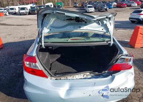 2012 Honda Civic Lx z USA, uszkodzony, nr VIN 19XFB2F55CE059642